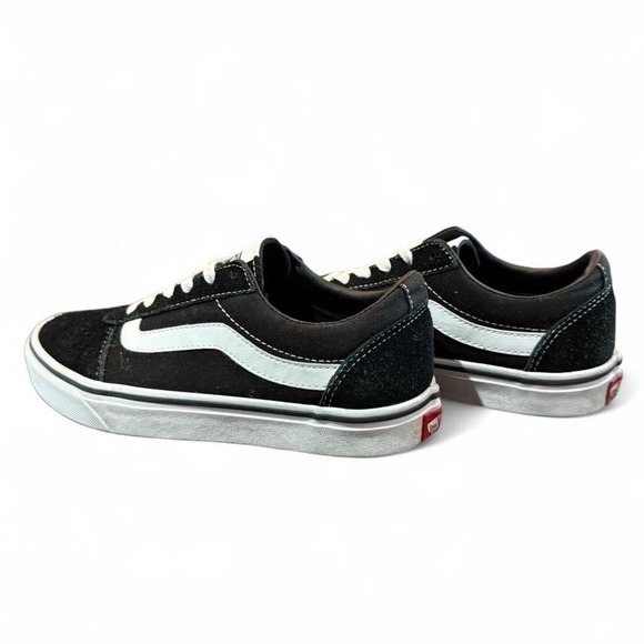 VANS OLD‎ SKOOL SKATER SHOES UNISEX BLACK WHITE LADIES 7 - Picture 3 of 7